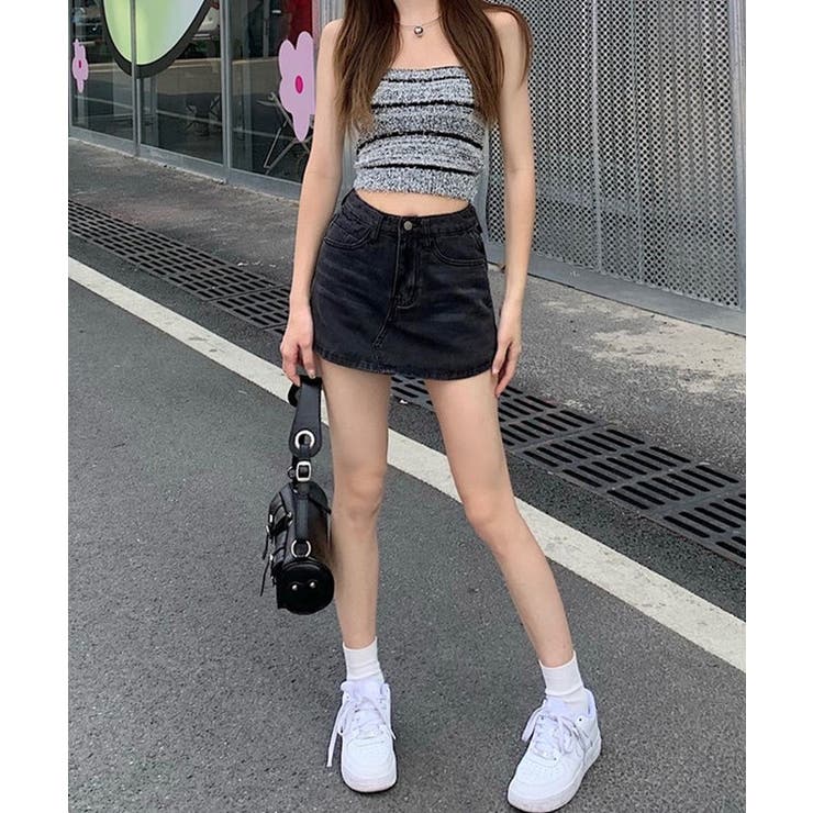 ウォッシュド デニム ハイウエスト | レースレディース  | 詳細画像4 