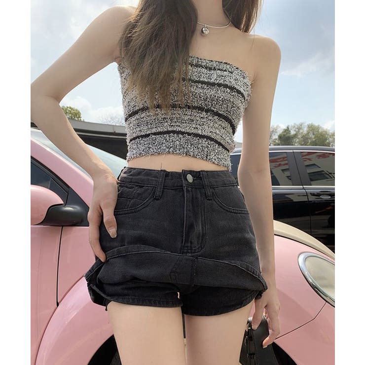 ウォッシュド デニム ハイウエスト | レースレディース  | 詳細画像9 