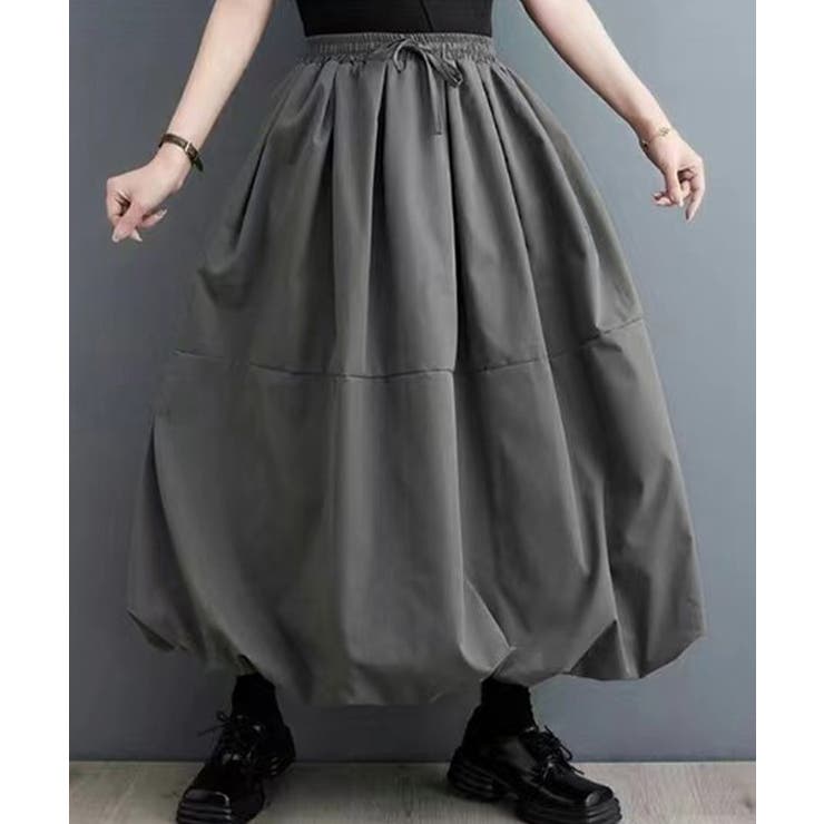 ギャザー ハイウエスト ロング | レースレディース  | 詳細画像8 