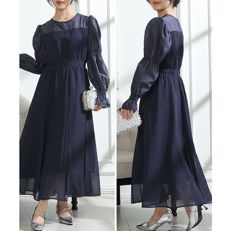 配色 クルーネック キャンディースリーブ | レースレディース  | 詳細画像8 