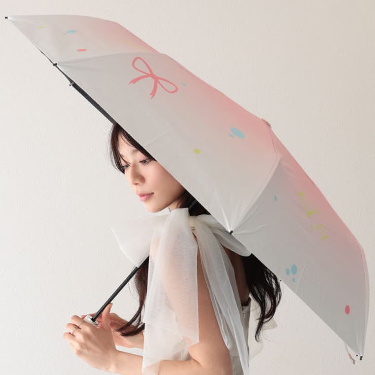 晴雨兼用 ソリッドカラー ウッド | レースレディース  | 詳細画像1 