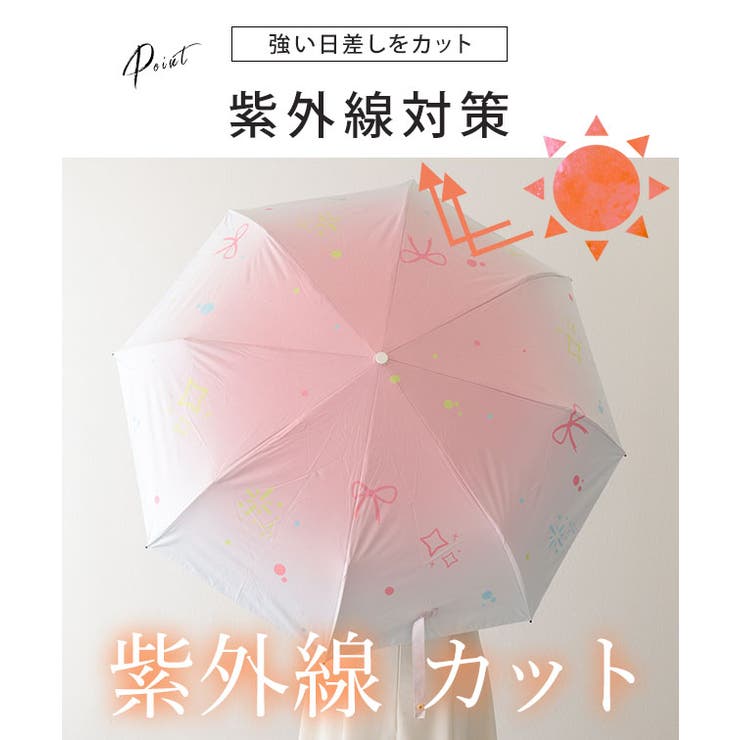 晴雨兼用 ソリッドカラー ウッド | レースレディース  | 詳細画像3 