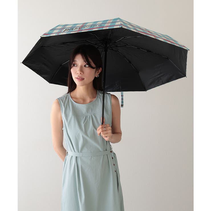 晴雨兼用 配色 チェック柄 | レースレディース  | 詳細画像12 