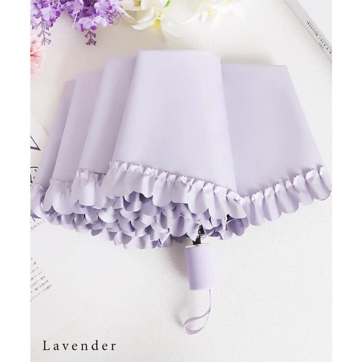 晴雨兼用 ソリッドカラー シンプル | レースレディース  | 詳細画像17 