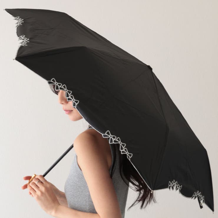 晴雨兼用 配色 リボン | レースレディース  | 詳細画像1 