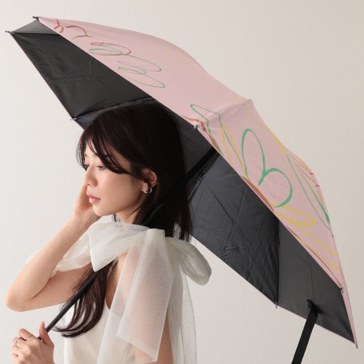 晴雨兼用 配色 フラワー[品番：LCLW0009306]｜レースレディース