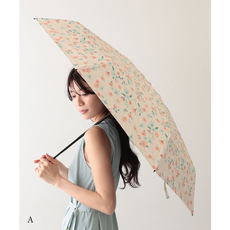 晴雨兼用 レトロ フラワー[品番：LCLW0009307]｜レースレディース