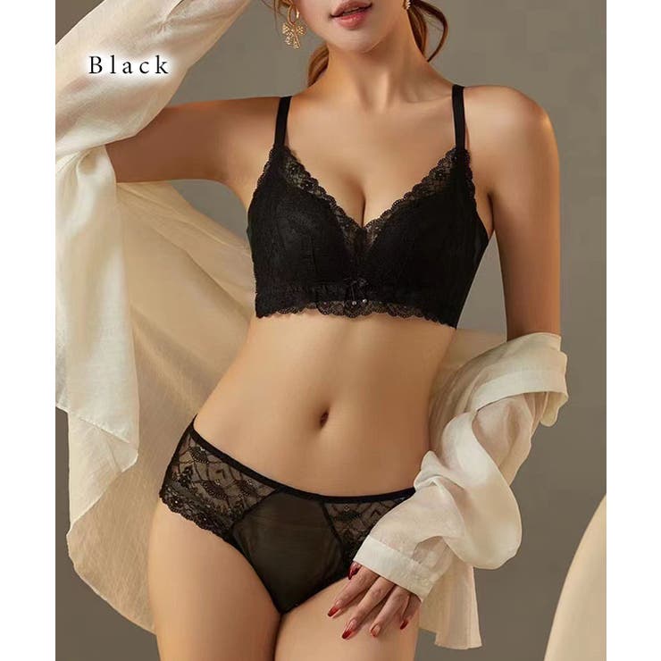 ソリッドカラー 脇高 レース | レースレディース  | 詳細画像9 