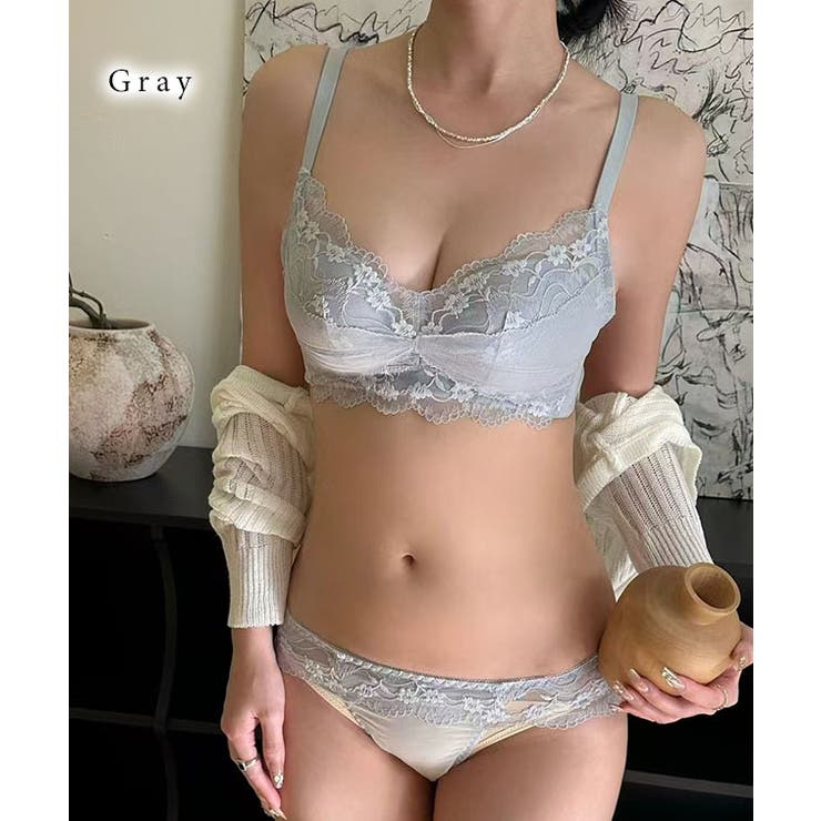 【2点セット】レース スカラップ ノンワイヤー | レースレディース  | 詳細画像13 