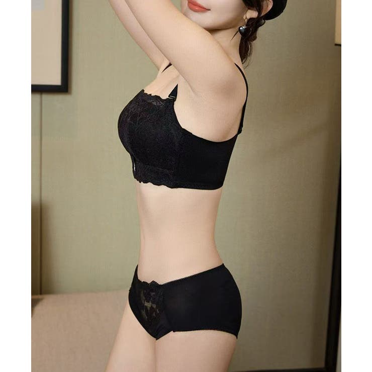 【2点セット】スクエアネック レーシィ ノンワイヤー | レースレディース  | 詳細画像10 