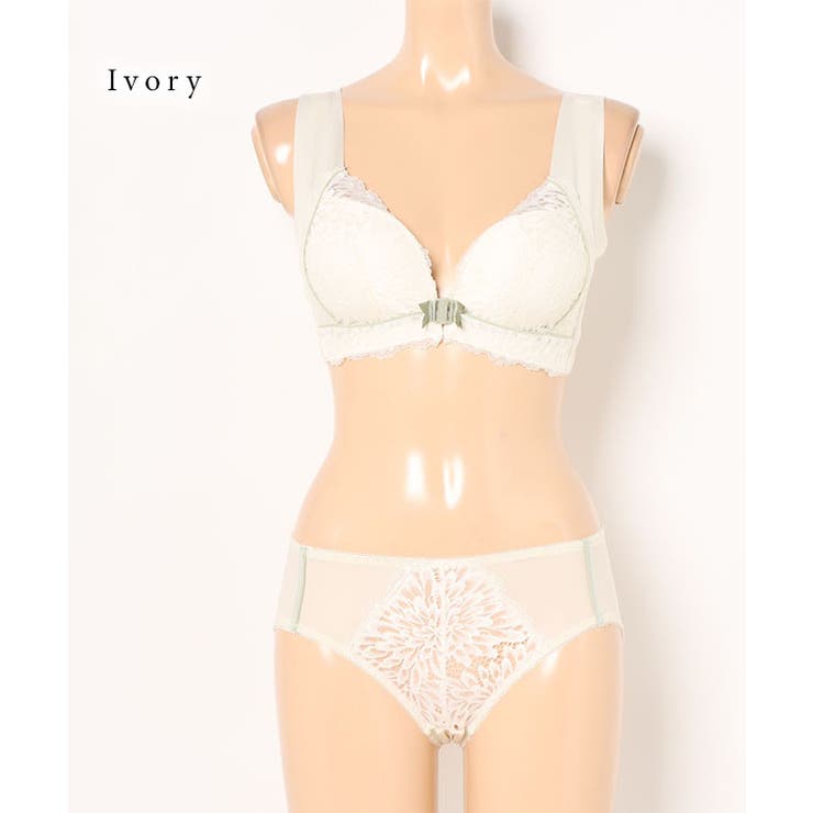 Vバック 配色 フロントホック | レースレディース  | 詳細画像14 