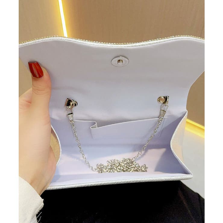 2WAYラインストーン 台形型 パーティー | レースレディース  | 詳細画像12 