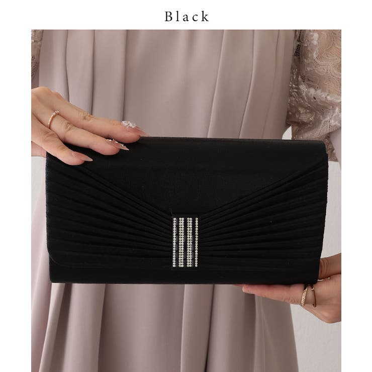 2WAY ビジュー付き スクエア | レースレディース  | 詳細画像2 