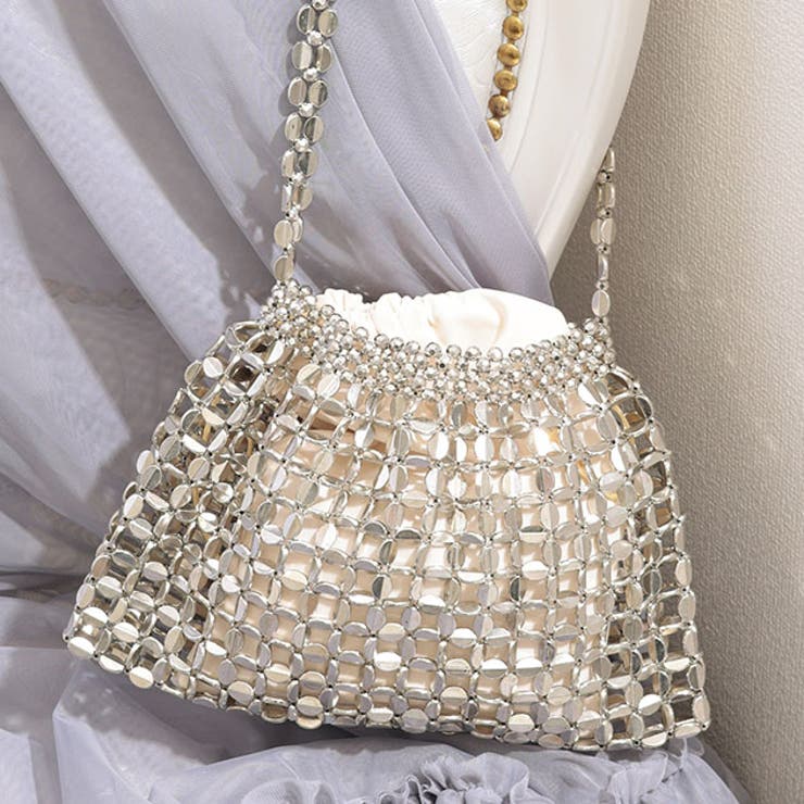 メタリック ビーズ コンパクト | レースレディース  | 詳細画像1 