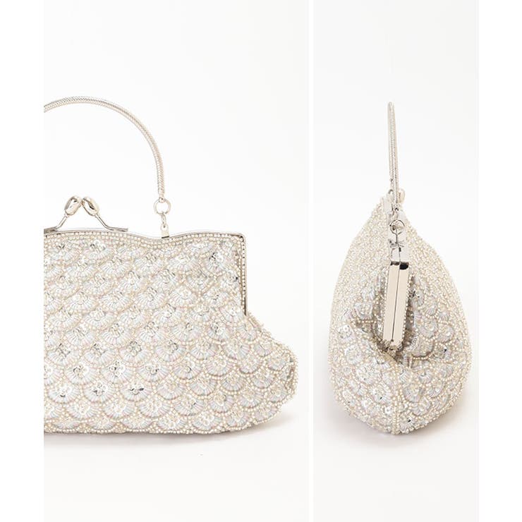 パーティーバッグ(全面ビーズ・がま口) パーティーバッグ(全面ビーズ・がま口) 楽天市場】がま口 ビーズ