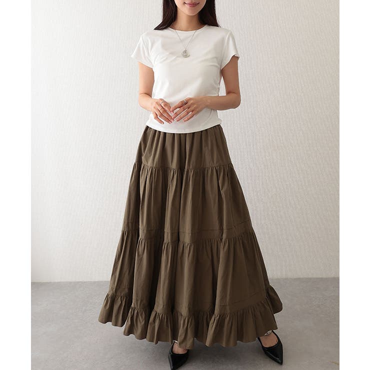 クルーネック サイド シャーリング | レースレディース  | 詳細画像15 