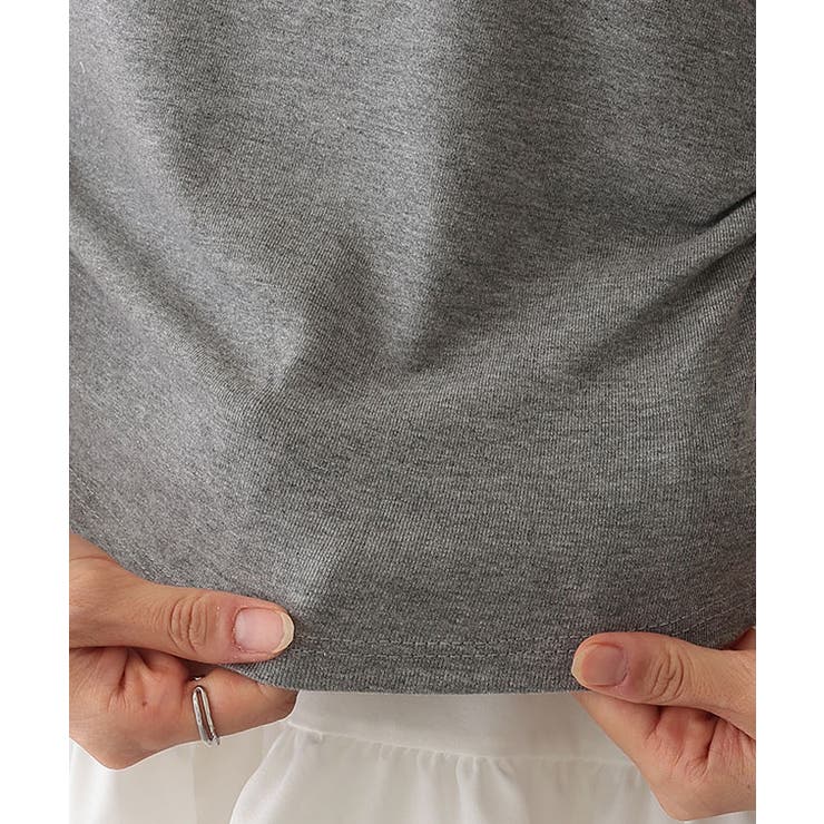 クルーネック サイド シャーリング | レースレディース  | 詳細画像20 