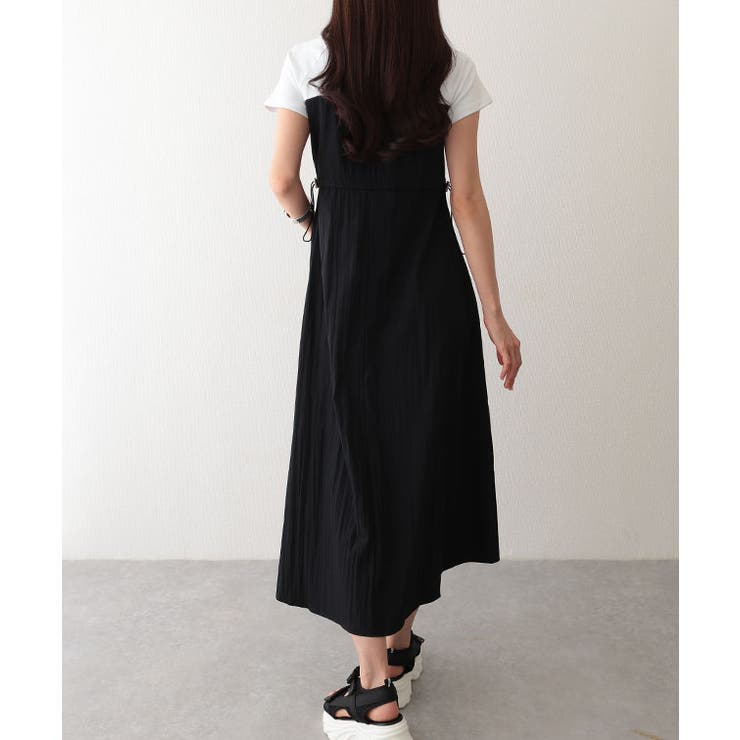 配色 ドッキング ドロスト | レースレディース  | 詳細画像5 