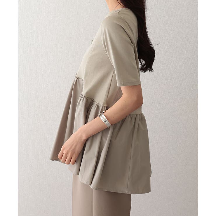 コットン クルーネック 半袖 | レースレディース  | 詳細画像11 