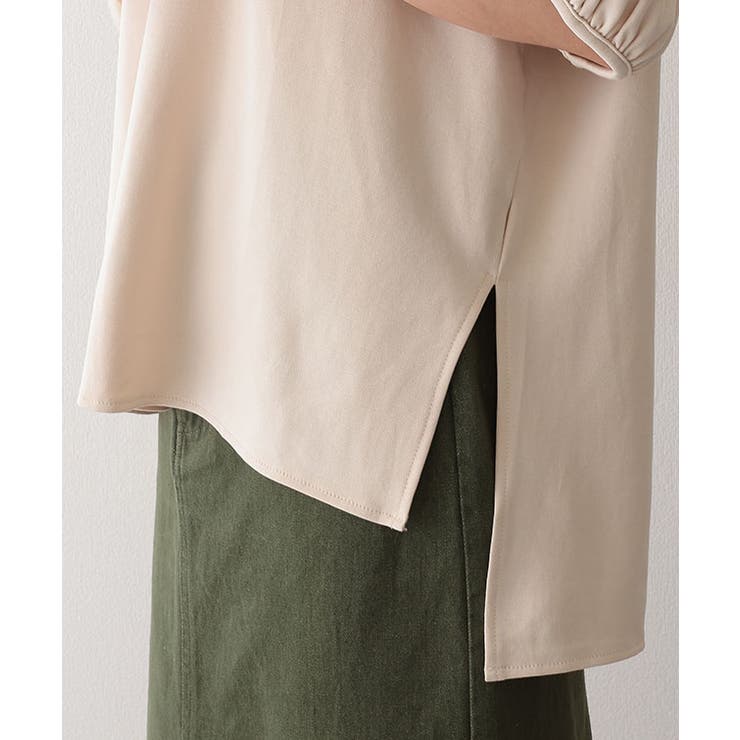 コットン クルーネック 袖プリーツ | レースレディース  | 詳細画像19 