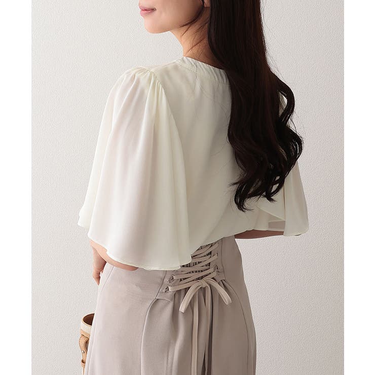 ボウタイ リボン とろみ | レースレディース  | 詳細画像15 