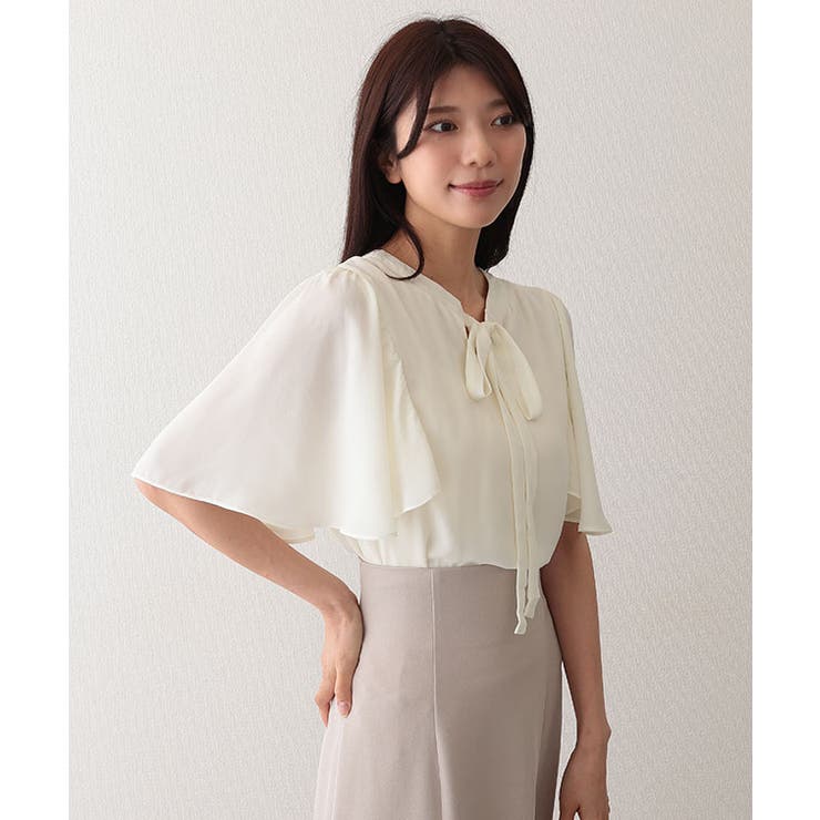 ボウタイ リボン とろみ | レースレディース  | 詳細画像16 