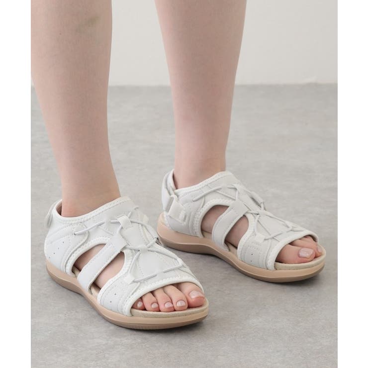 異素材 レースアップ バックストラップ | レースレディース  | 詳細画像10 