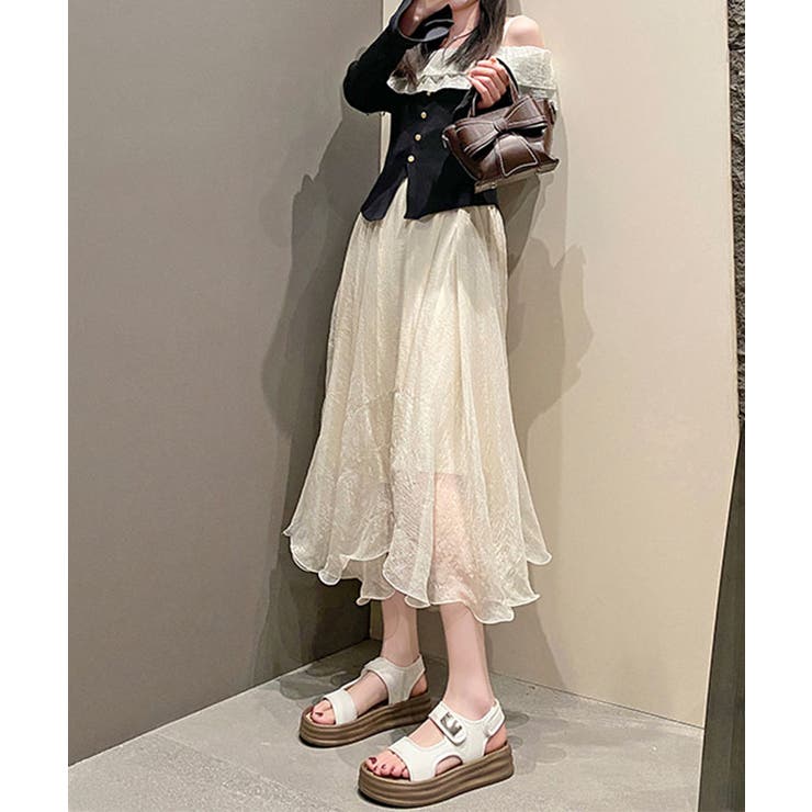 ベルクロ バックストラップ 厚底 | レースレディース  | 詳細画像9 