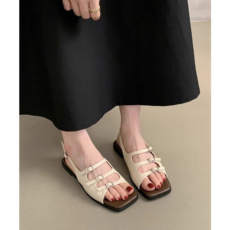 スクエアトゥ トリプル ベルト | レースレディース  | 詳細画像10 