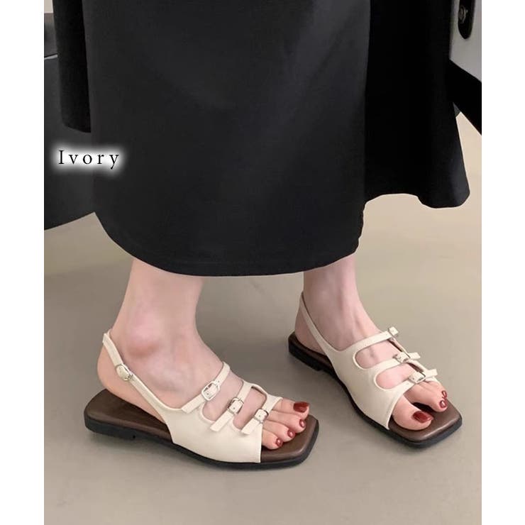 スクエアトゥ トリプル ベルト | レースレディース  | 詳細画像9 