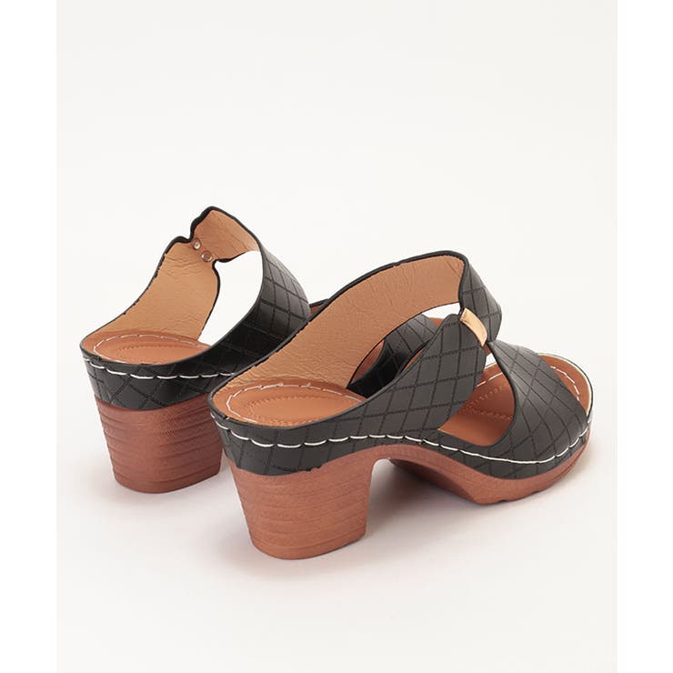 オープントゥ レザー調 ストラップ | レースレディース  | 詳細画像14 