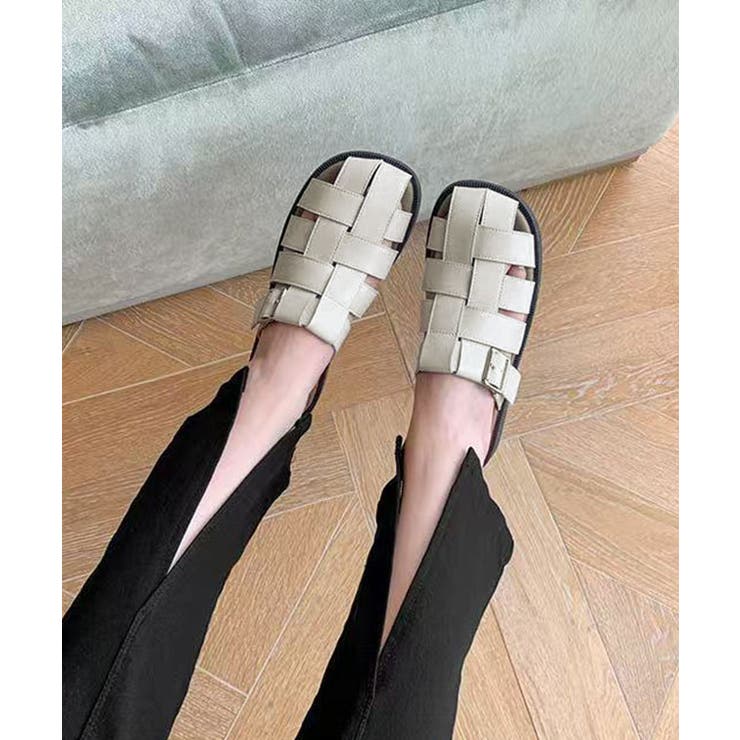 レザー調 メッシュ バックストラップ | レースレディース  | 詳細画像9 