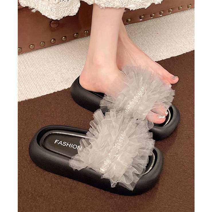 チュール フリル スクエア | レースレディース  | 詳細画像8 