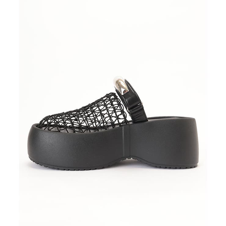 メッシュ メタルモチーフ ベルクロ | レースレディース  | 詳細画像9 