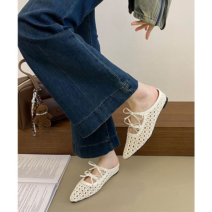 メッシュ フロント ダブルリボン | レースレディース  | 詳細画像10 