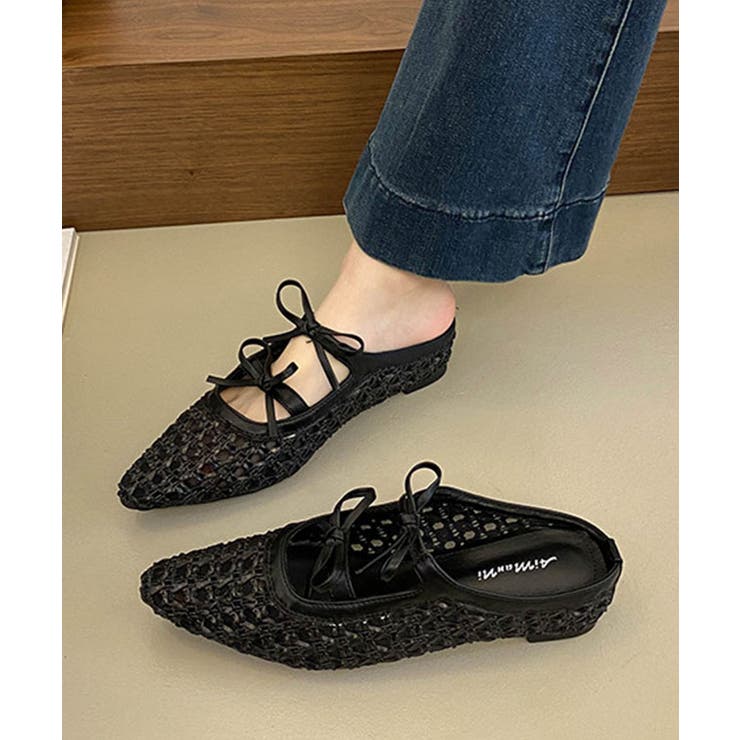 メッシュ フロント ダブルリボン | レースレディース  | 詳細画像5 