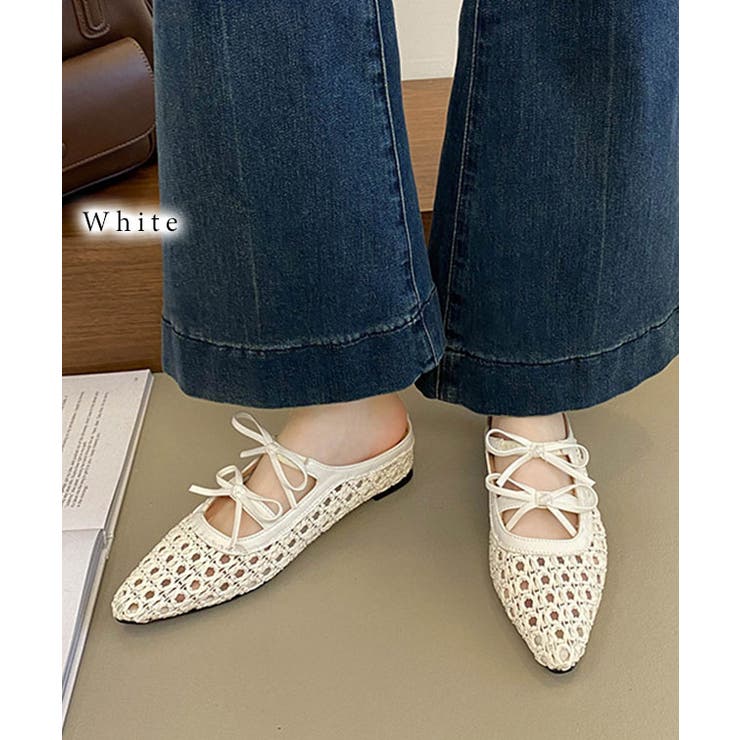 メッシュ フロント ダブルリボン | レースレディース  | 詳細画像9 