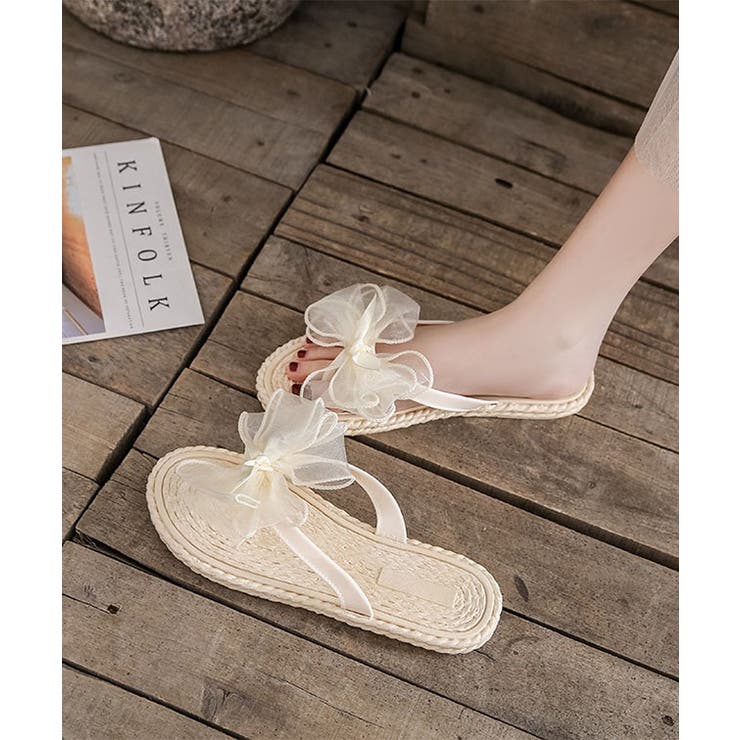 シフォン ビッグリボン トング | レースレディース  | 詳細画像12 