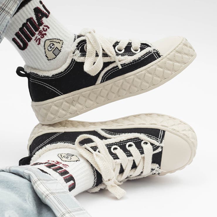 レースアップ フリンジ 厚底 | レースレディース  | 詳細画像1 