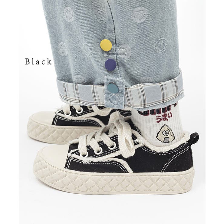 レースアップ フリンジ 厚底 | レースレディース  | 詳細画像2 