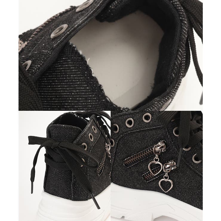 サイド ジップ ハイカット | レースレディース  | 詳細画像18 