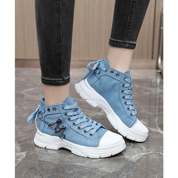 サイド ジップ ハイカット | レースレディース  | 詳細画像9 