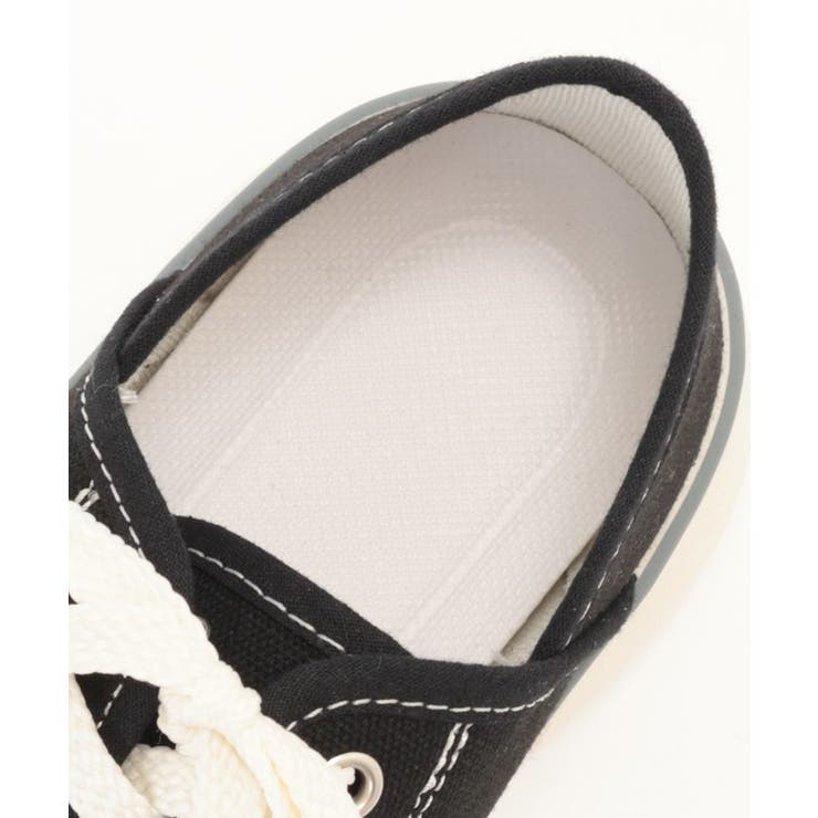 ラウンドトゥ 厚底 キャンバス | レースレディース  | 詳細画像18 