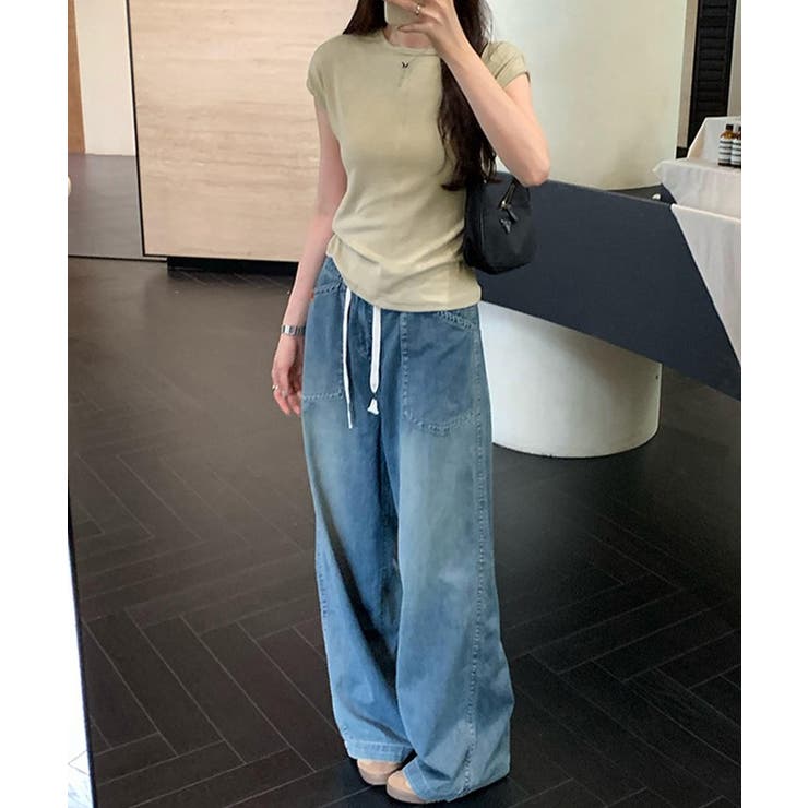 フロント ステッチ クルーネック | レースレディース  | 詳細画像11 