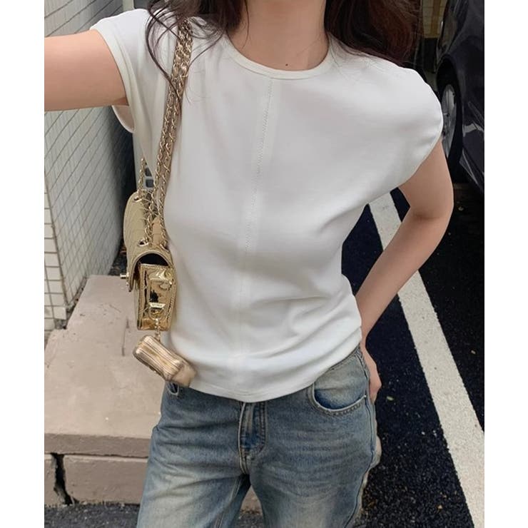 フロント ステッチ クルーネック | レースレディース  | 詳細画像14 