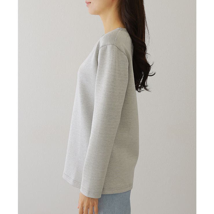 ソリッドカラー クルーネック 長袖 | レースレディース  | 詳細画像14 