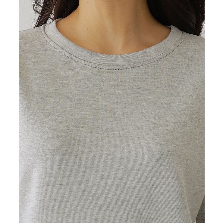 ソリッドカラー クルーネック 長袖 | レースレディース  | 詳細画像18 