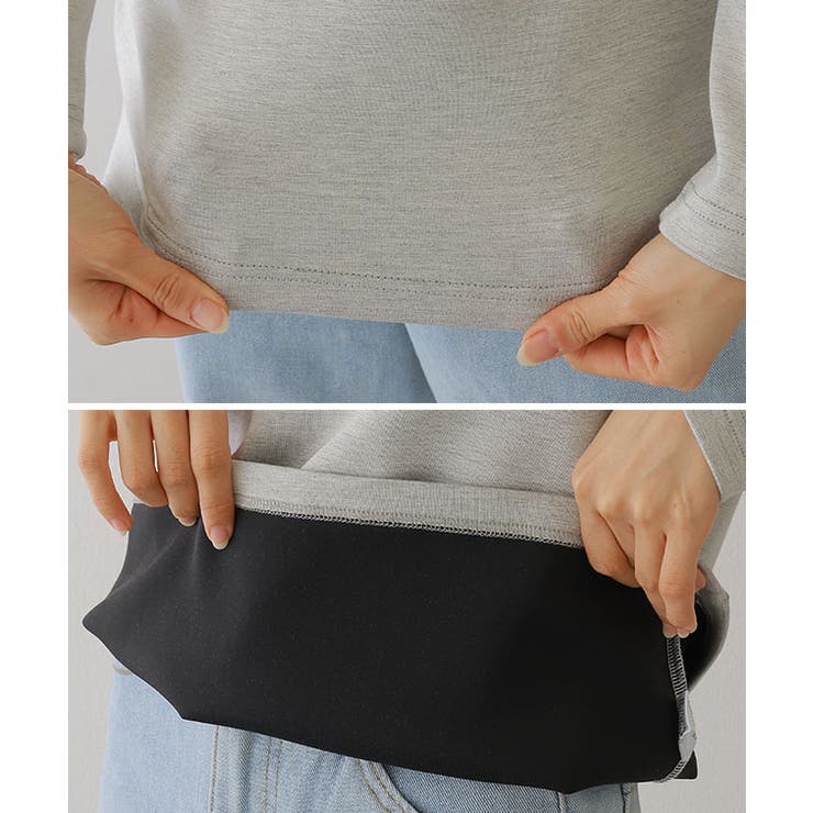 ソリッドカラー クルーネック 長袖 | レースレディース  | 詳細画像20 