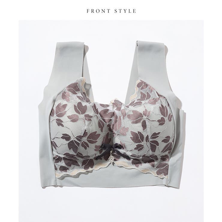 ボタニカル柄 Vネック シームレス | レースレディース  | 詳細画像17 