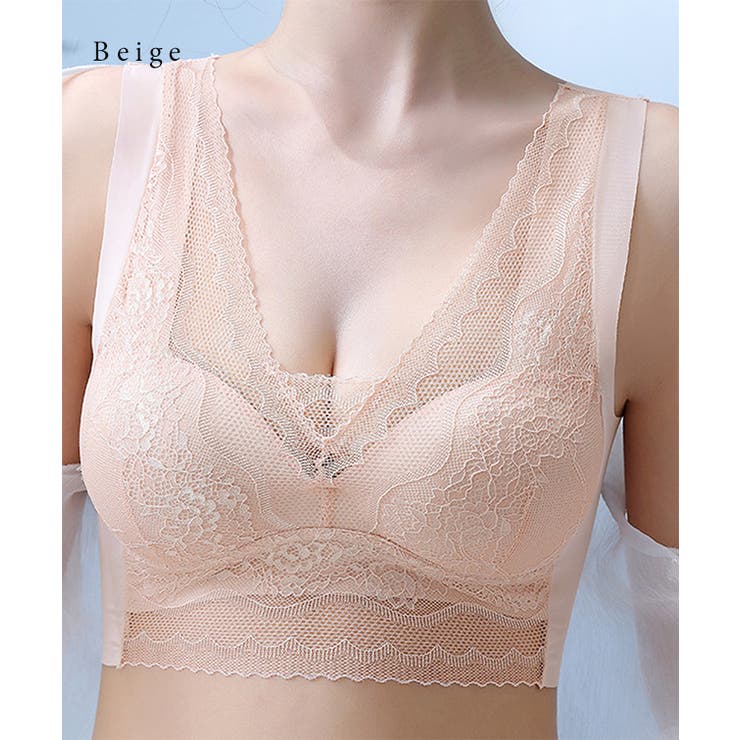 Vネック レース ドッキング | レースレディース  | 詳細画像9 